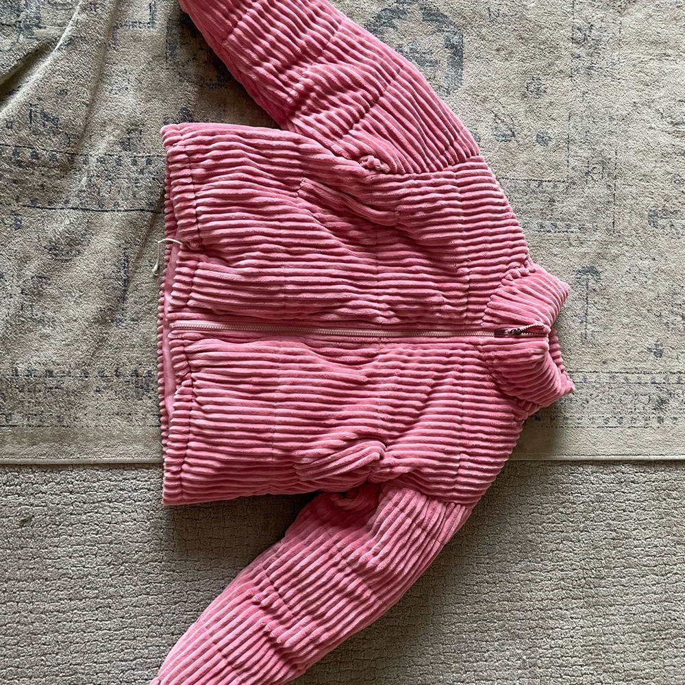 Pink Kids Puffer Jacket